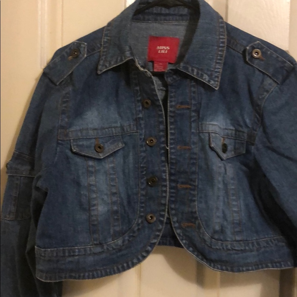 Crop Denim jacket